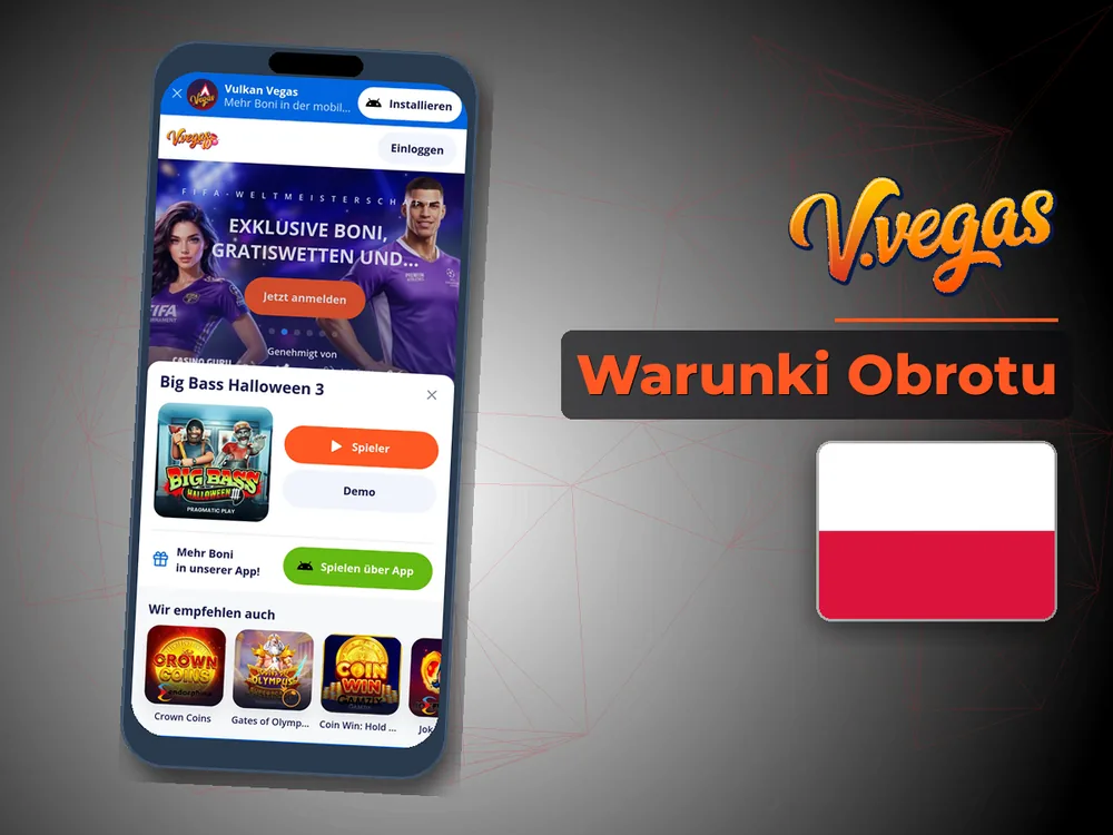 Vulkan Vegas - Warunki Obrotu