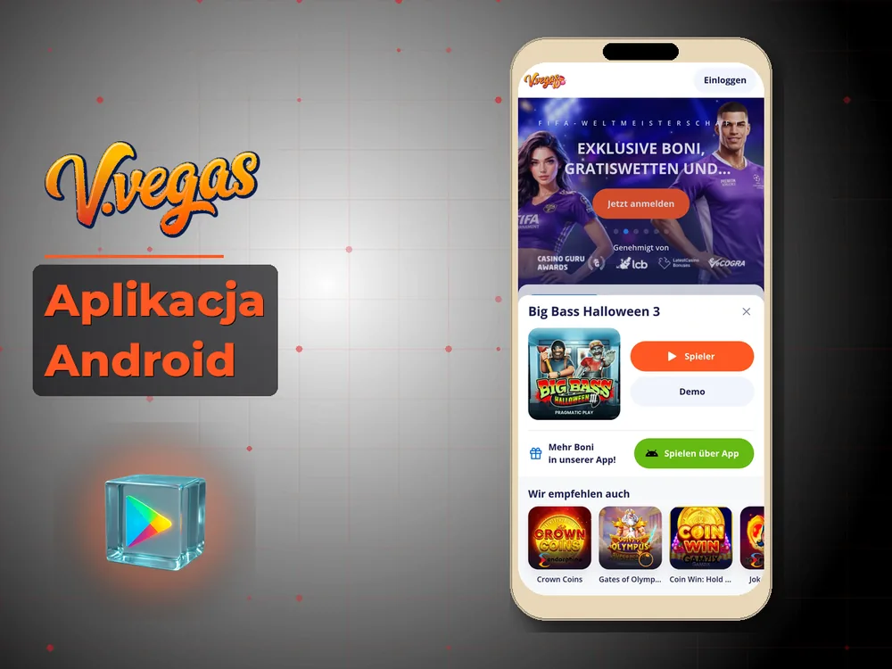 Vulkan Vegas - Aplikacja Android