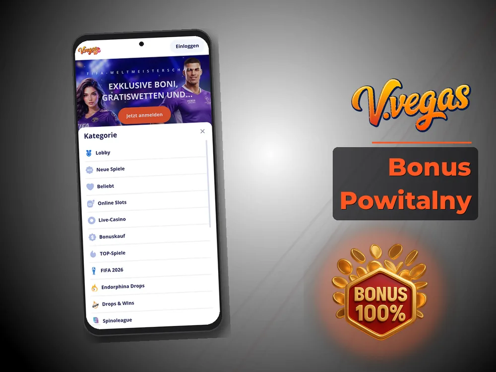 Vulkan Vegas - Bonus Powitalny