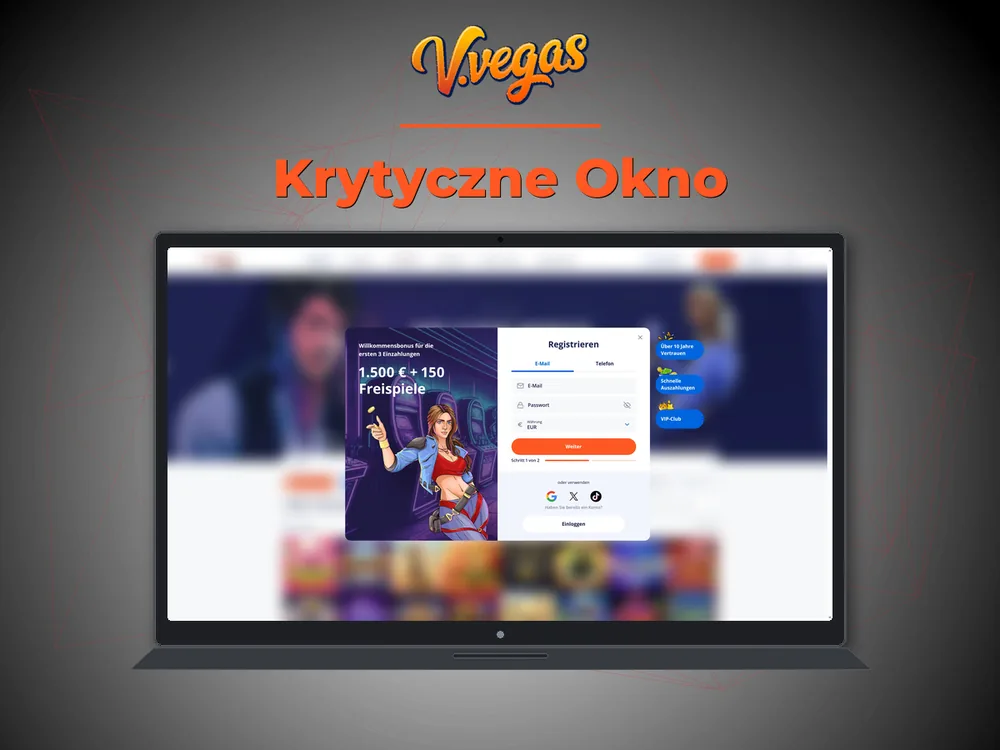 Vulkan Vegas - Krytyczne Okno