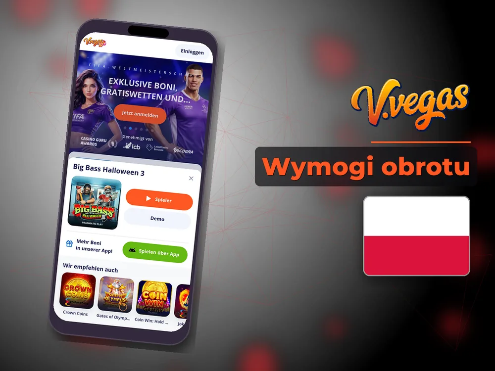 Vulkan Vegas - Wymogi obrotu