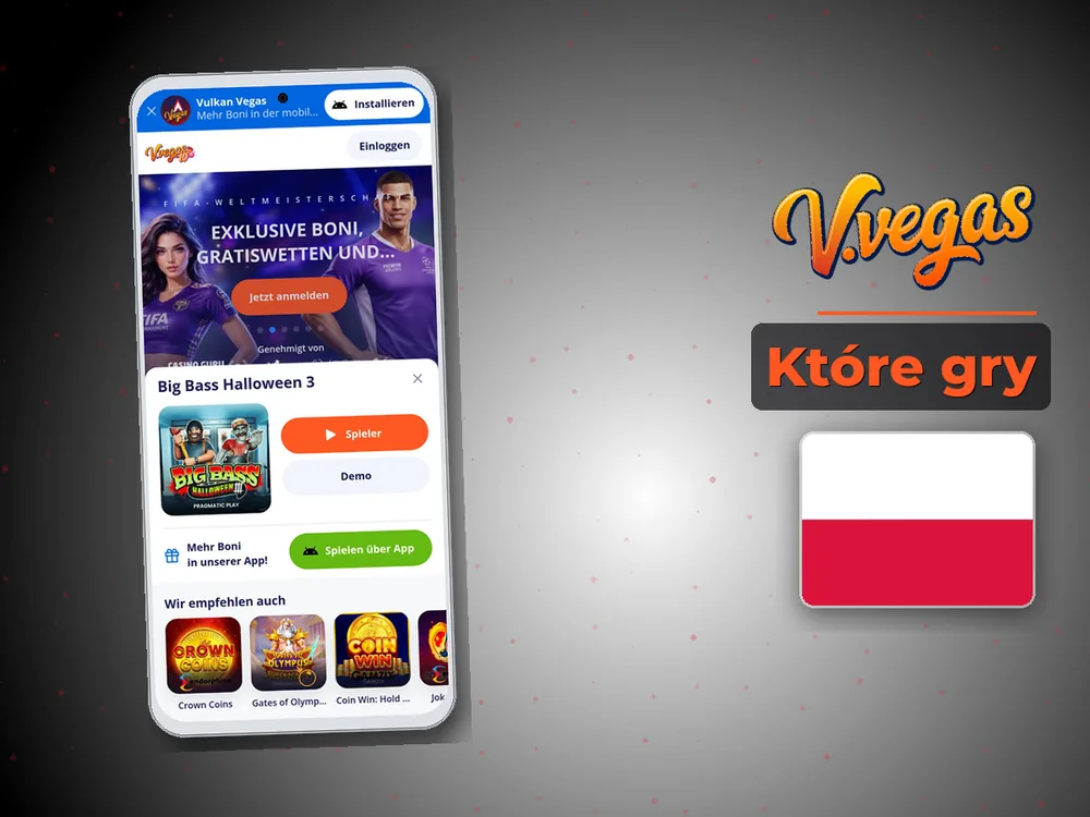 Vulkan Vegas - Które gry