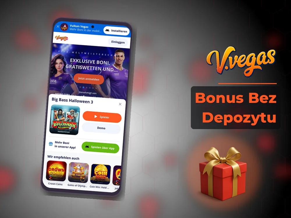 Vulkan Vegas - Bonus Bez Depozytu