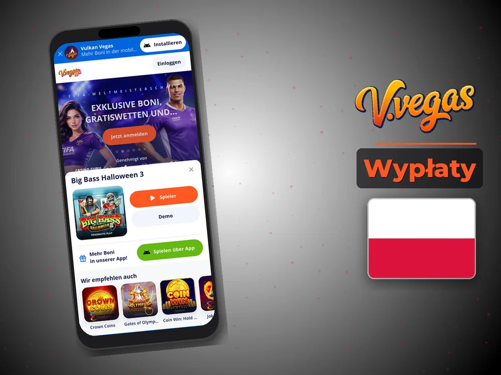 Vulkan Vegas - Wypłaty