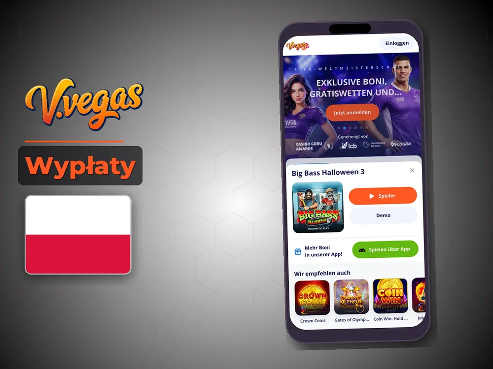Vulkan Vegas - Wypłaty