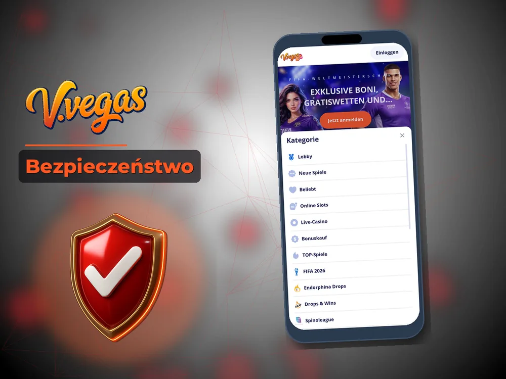 Vulkan Vegas - Bezpieczeństwo