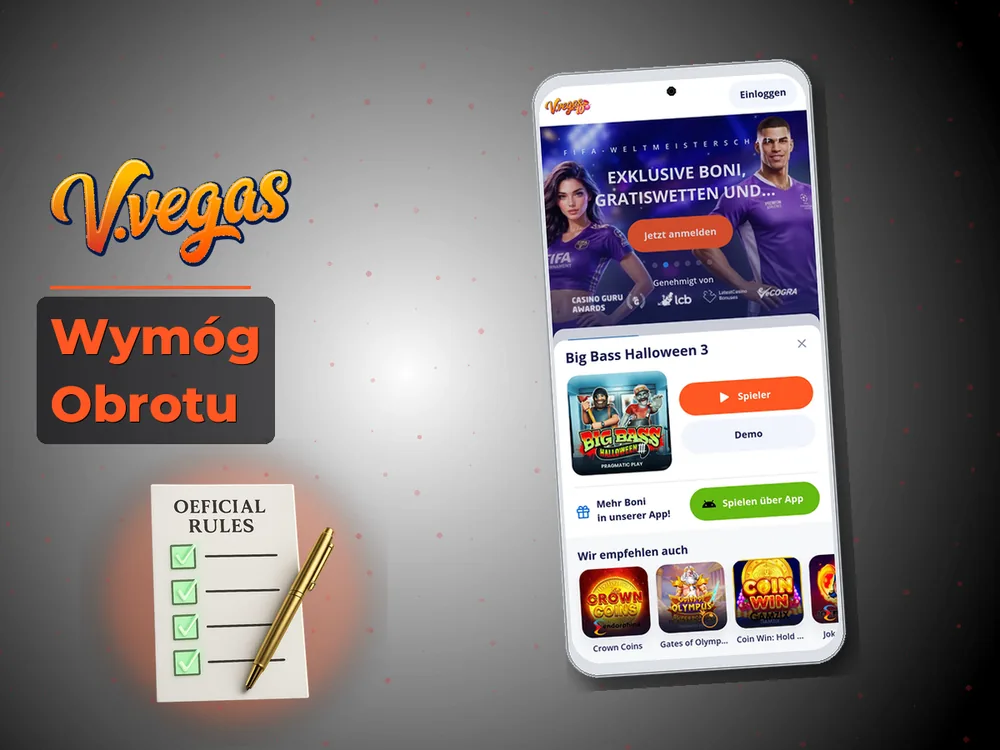 Vulkan Vegas - Wymóg Obrotu
