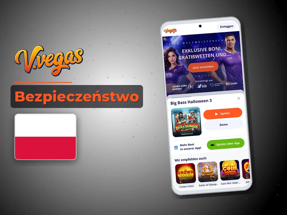 Vulkan Vegas - Bezpieczeństwo