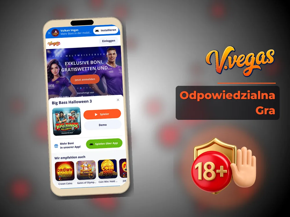 Vulkan Vegas - Odpowiedzialna Gra