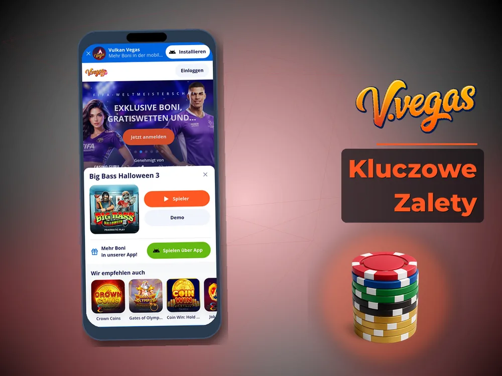Vulkan Vegas - Kluczowe Zalety