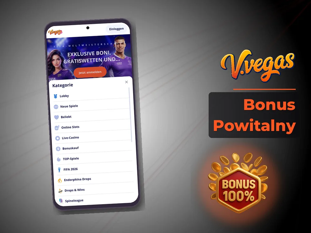 Vulkan Vegas - Bonus Powitalny