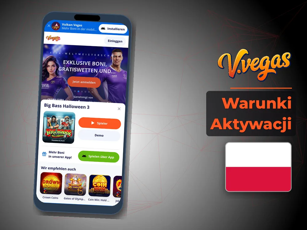Vulkan Vegas - Warunki Aktywacji