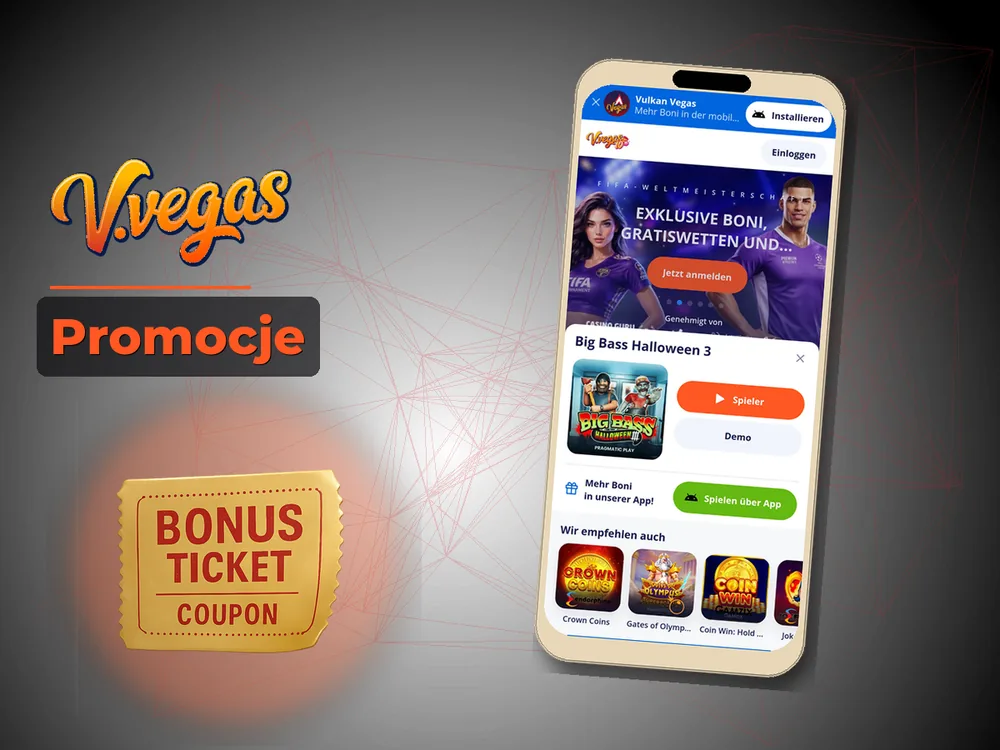 Vulkan Vegas - Promocje