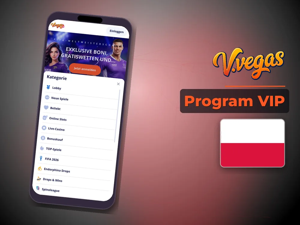 Vulkan Vegas - Program VIP
