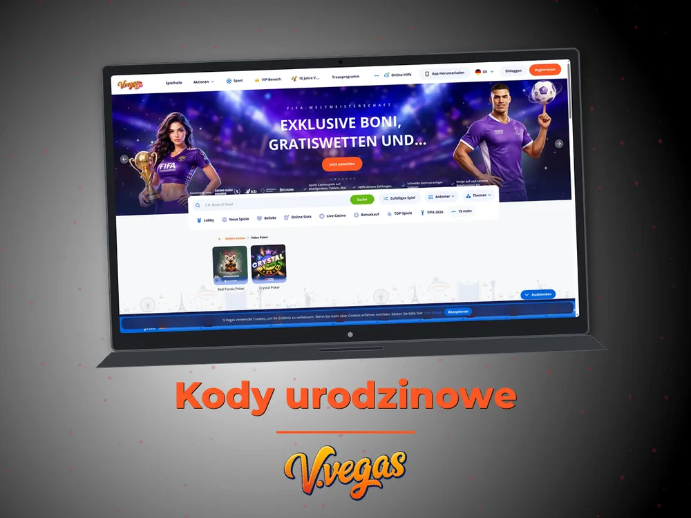 Vulkan Vegas - Kody urodzinowe