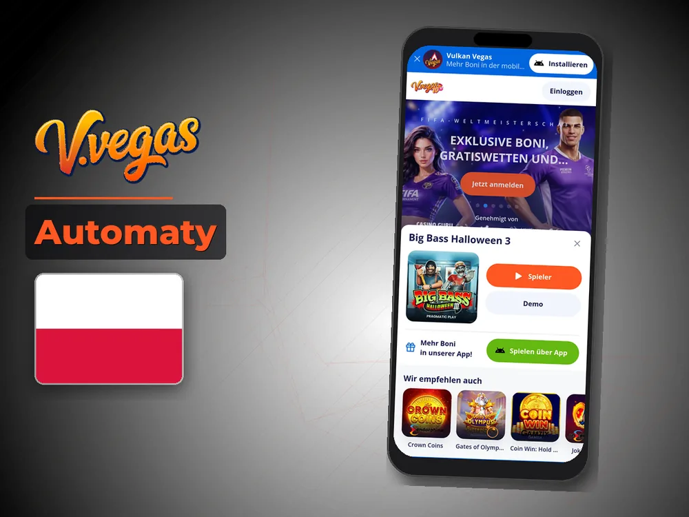 Vulkan Vegas - Automaty