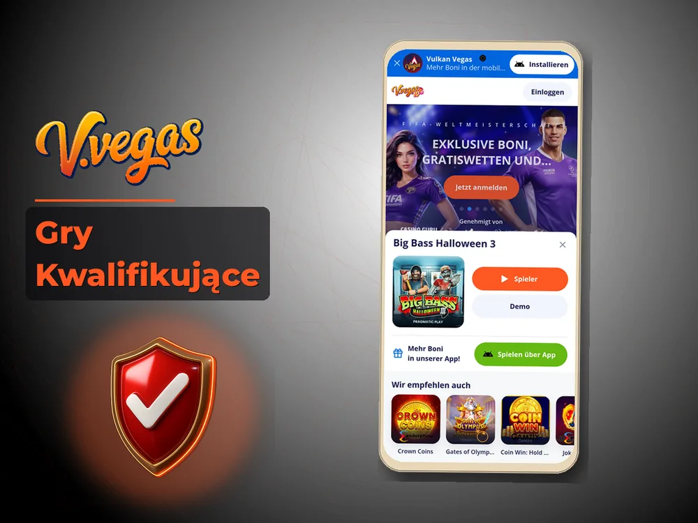 Vulkan Vegas - Gry Kwalifikujące