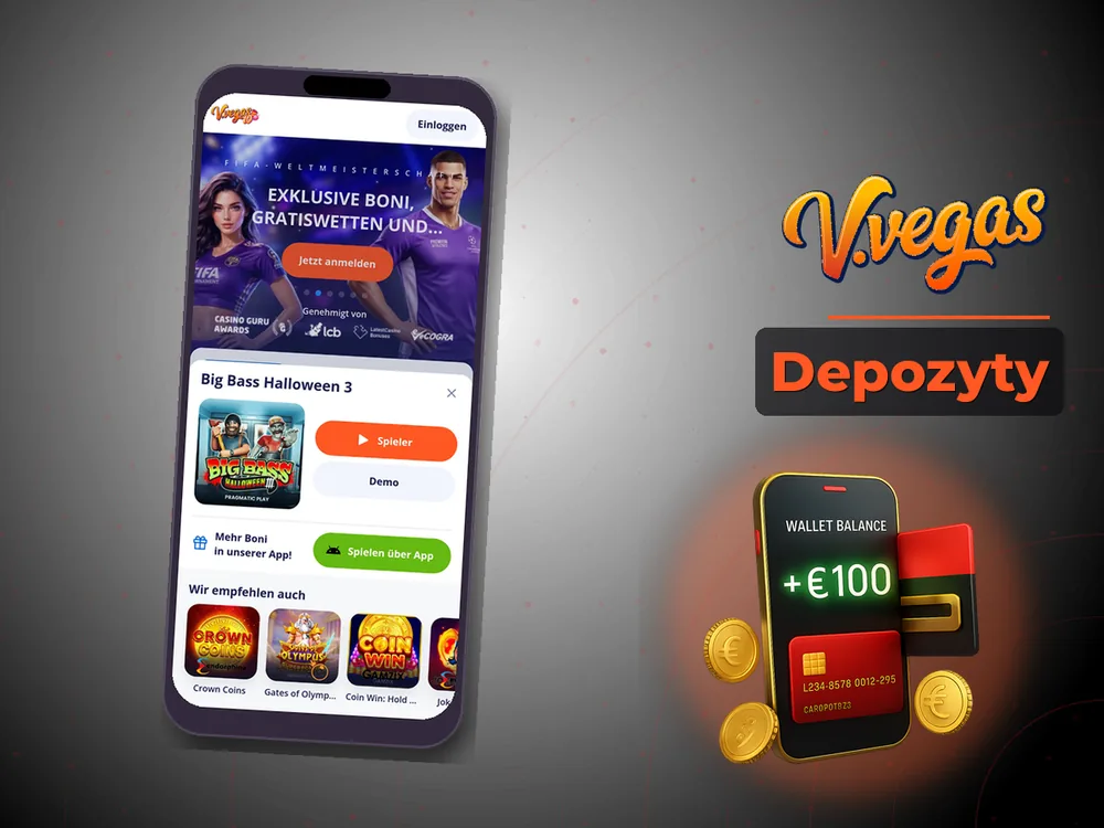 Vulkan Vegas - Depozyty