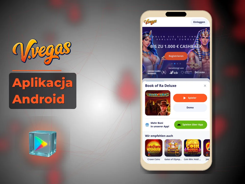 Vulkan Vegas - Aplikacja Android