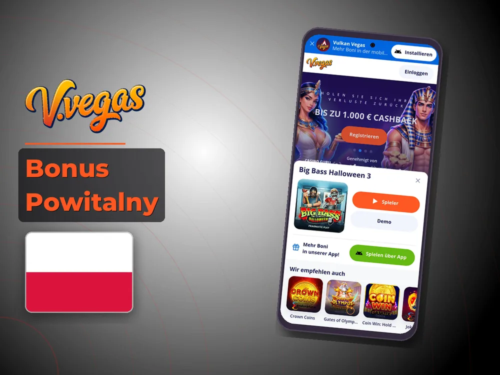 Vulkan Vegas - Bonus Powitalny