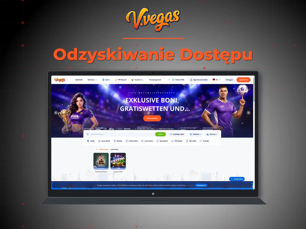 Vulkan Vegas - Odzyskiwanie Dostępu